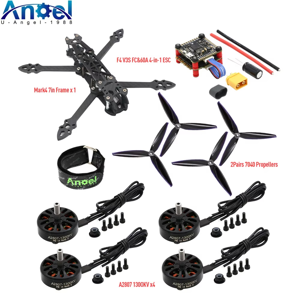 Drone Kit Build Yourself - Комплект для FPV-дрона Mark4 Mark 4: