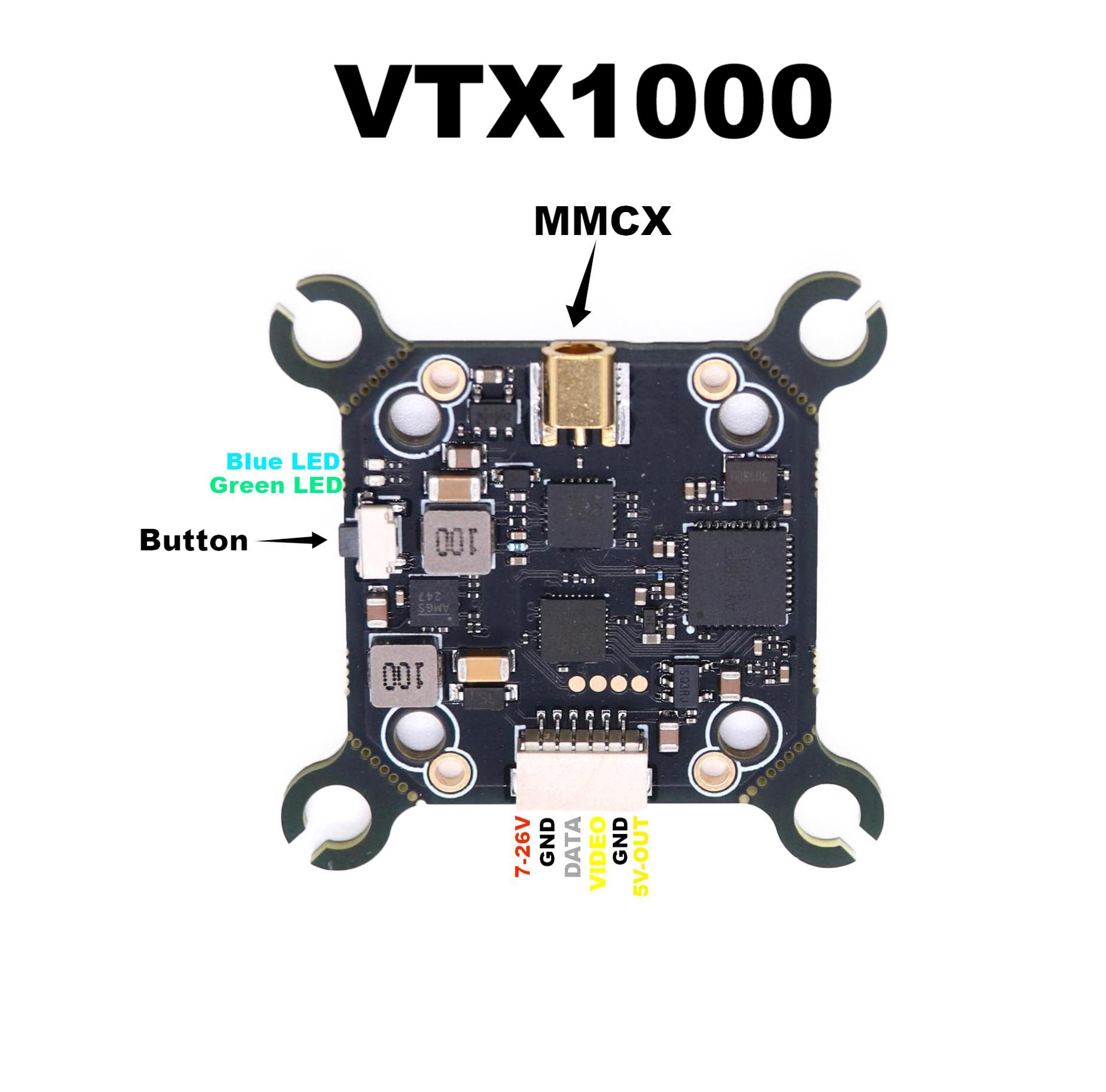 B-CUBE 5,8G VTX 800 1000 1600  – обзор и цена Drone Kit Vtol