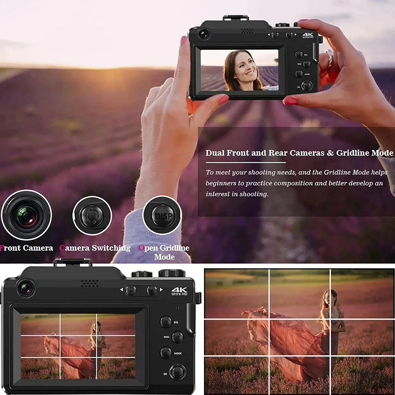 Цифровая камера 4K ultra HD 56 – обзор и цена Canon Camera Eos R50